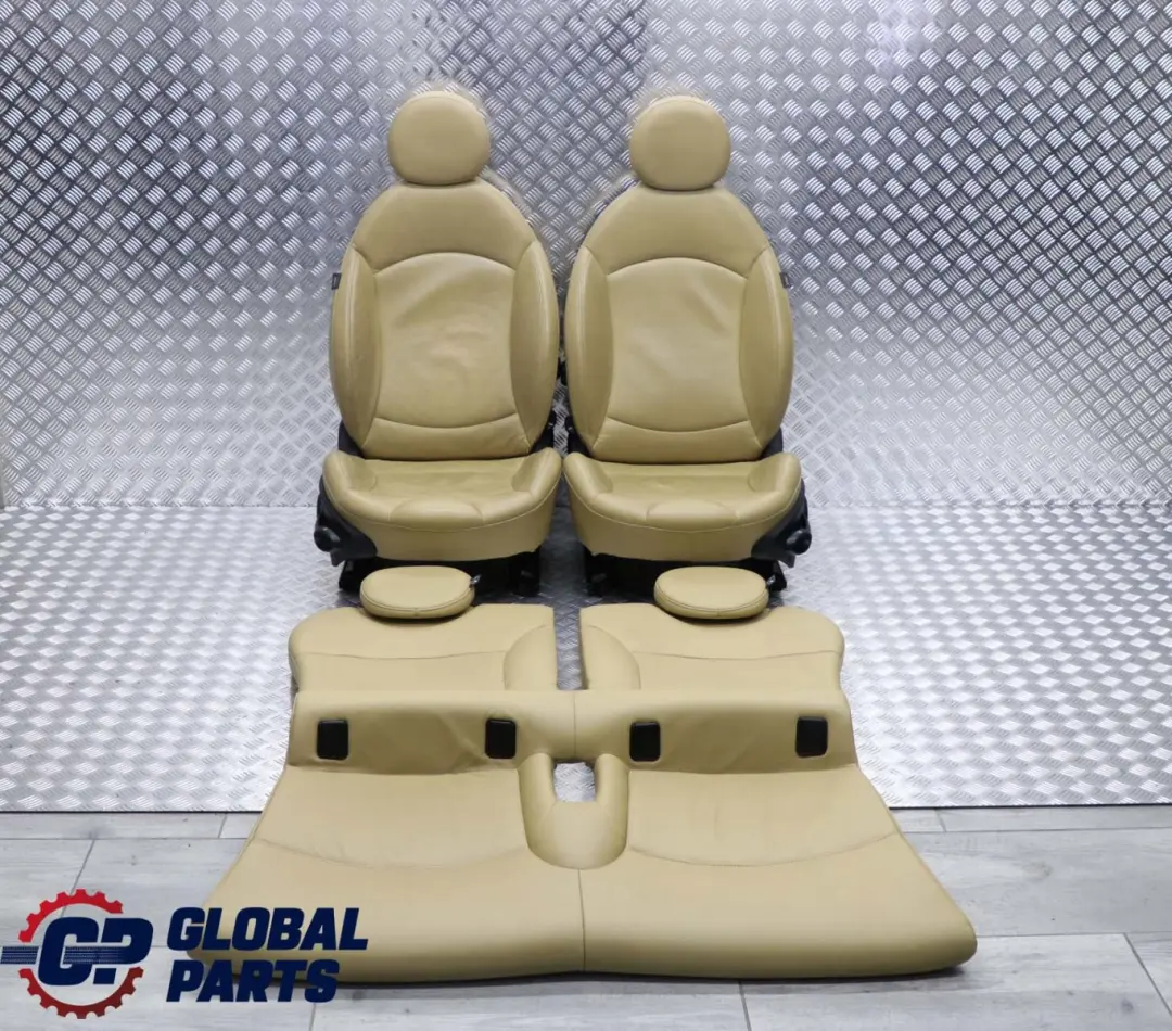 *Mini Cooper One Sitzheizung Sports Innensitze Vollleder Leder Beige Sitze für mit Teilenummer R56 *Mini Cooper One Sitzheizung Sports Innensitze Vollleder Leder Beige Sitze - SKU R56 Sports Full Leather Beige Seats-2 - Teilenummer R56