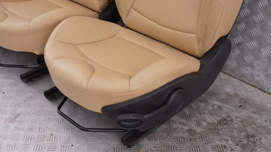 Beige Leather Heated Seats to BMW Mini Cabrio Convertible Sport Tuscan with Part number R57 BMW Mini Cabrio Convertible Sport Tuscan Beige Leather Heated Seats - SKU R57 Cabrio Convertible Sport Beige Leather Heated - Part number R57