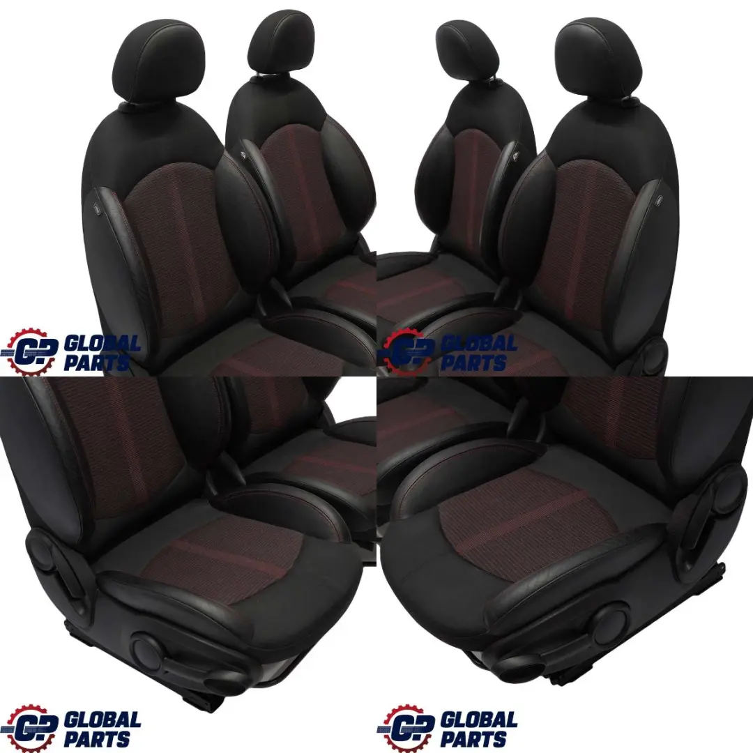 Mini Cooper Countryman Sport Interiori Sportivi Sedili in Pelle Pure Red - SKU R60 Sport Cloth / Leather Interior Seats FSGY - Numero di parte R60
