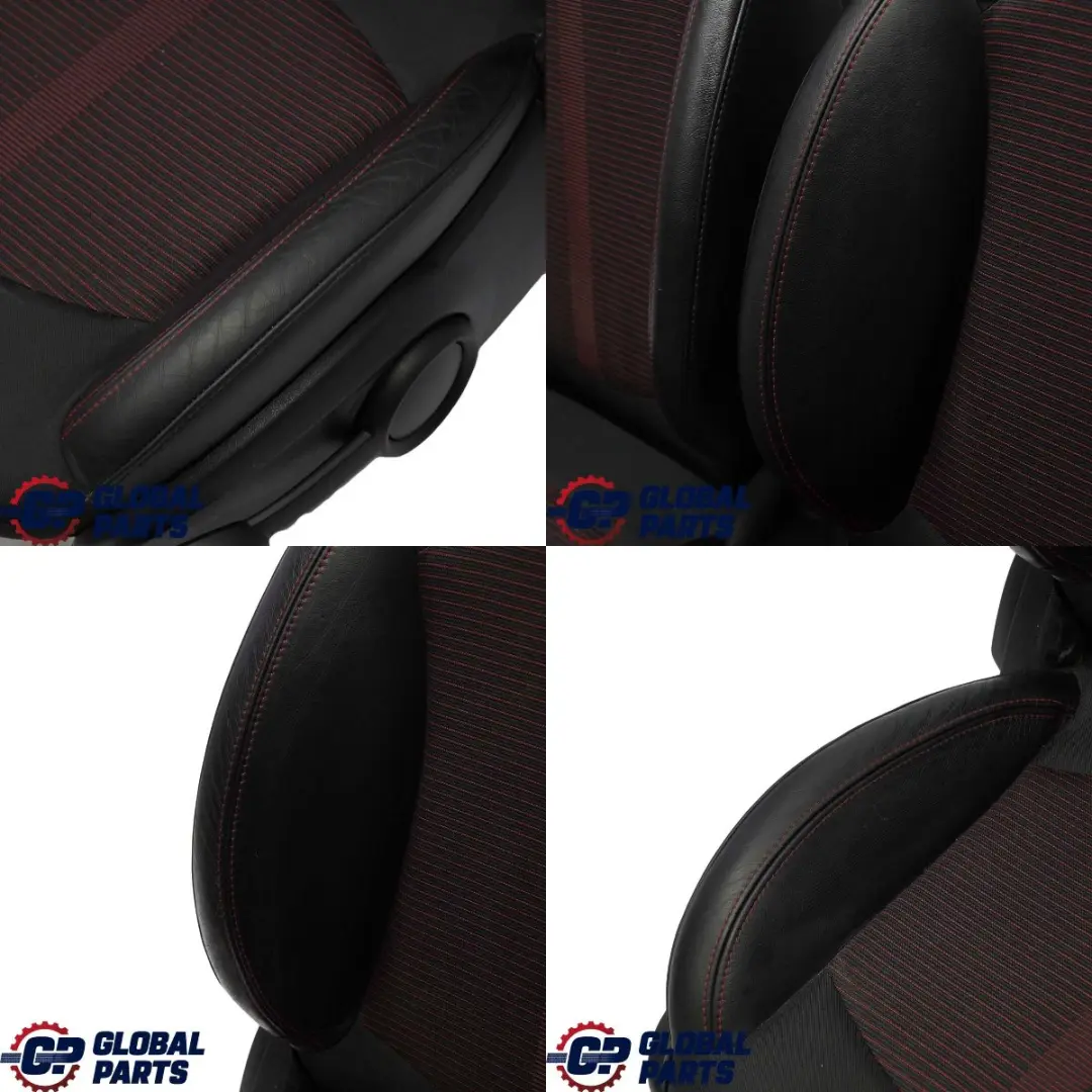Mini Cooper Countryman Sport Tela / Cuero Interior Asientos Luz Rojo Puro - SKU R60 Sport Cloth / Leather Interior Seats FSGY - Número de pieza R60