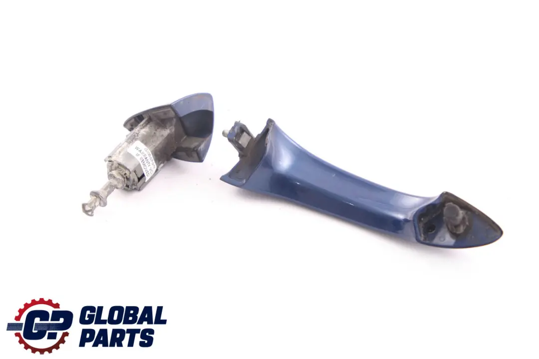 Front Right Door O/S Handle Grab Catch Le Mans Blau Blue 381 to BMW X5 Series E53 with Part number 0007423 BMW X5 Series E53 Front Right Door O/S Handle Grab Catch Le Mans Blau Blue 381 - SKU rhd-0007423-LMB - Part number 0007423