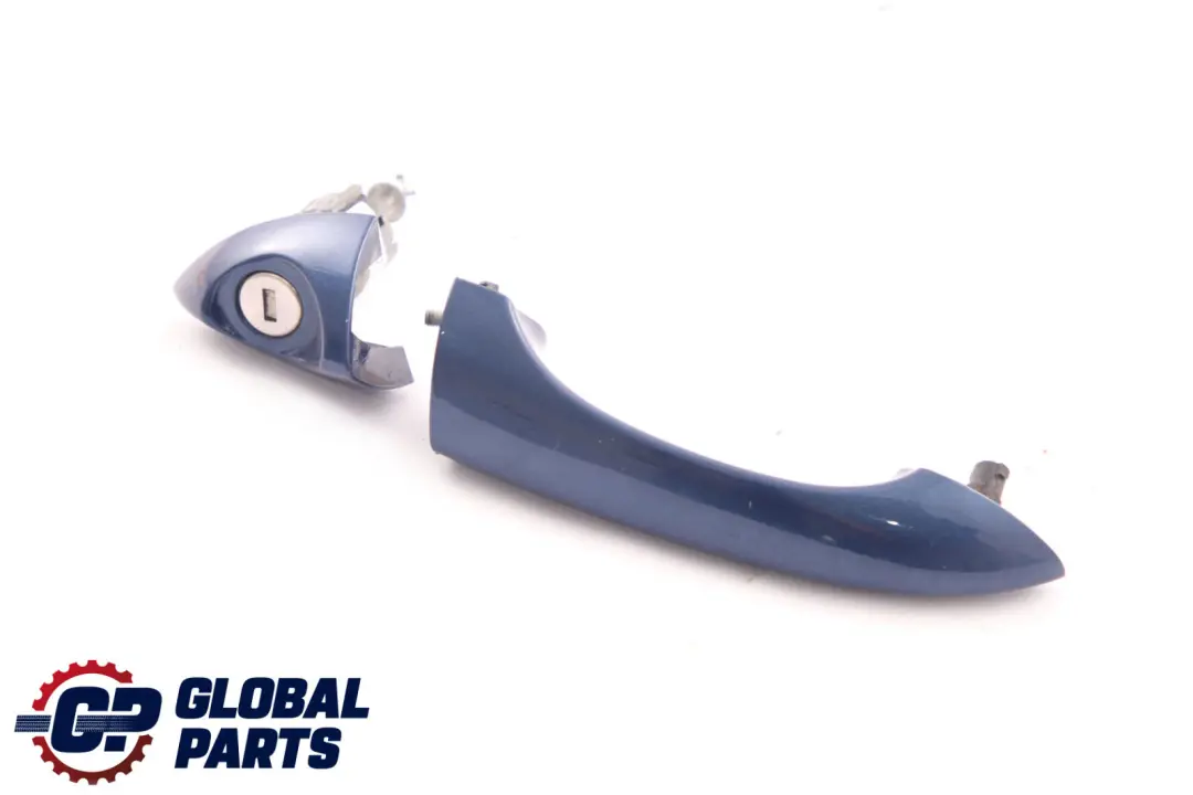 Front Right Door O/S Handle Grab Catch Le Mans Blau Blue 381 to BMW X5 Series E53 with Part number 0007423 BMW X5 Series E53 Front Right Door O/S Handle Grab Catch Le Mans Blau Blue 381 - SKU rhd-0007423-LMB - Part number 0007423