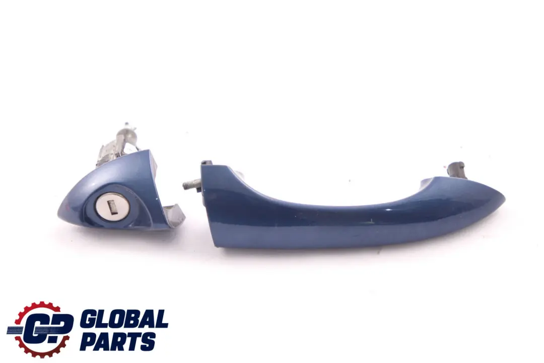 Front Right Door O/S Handle Grab Catch Le Mans Blau Blue 381 to BMW X5 Series E53 with Part number 0007423 BMW X5 Series E53 Front Right Door O/S Handle Grab Catch Le Mans Blau Blue 381 - SKU rhd-0007423-LMB - Part number 0007423