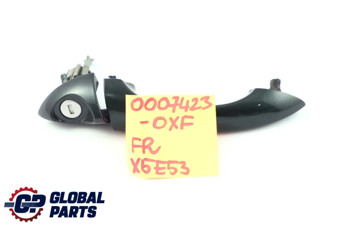 Front Right Door O/S Handle Grab Catch Oxfordgruen Green 430 to BMW X5 Series E53 with Part number 0007423 BMW X5 Series E53 Front Right Door O/S Handle Grab Catch Oxfordgruen Green 430 - SKU rhd-0007423-OXF - Part number 0007423