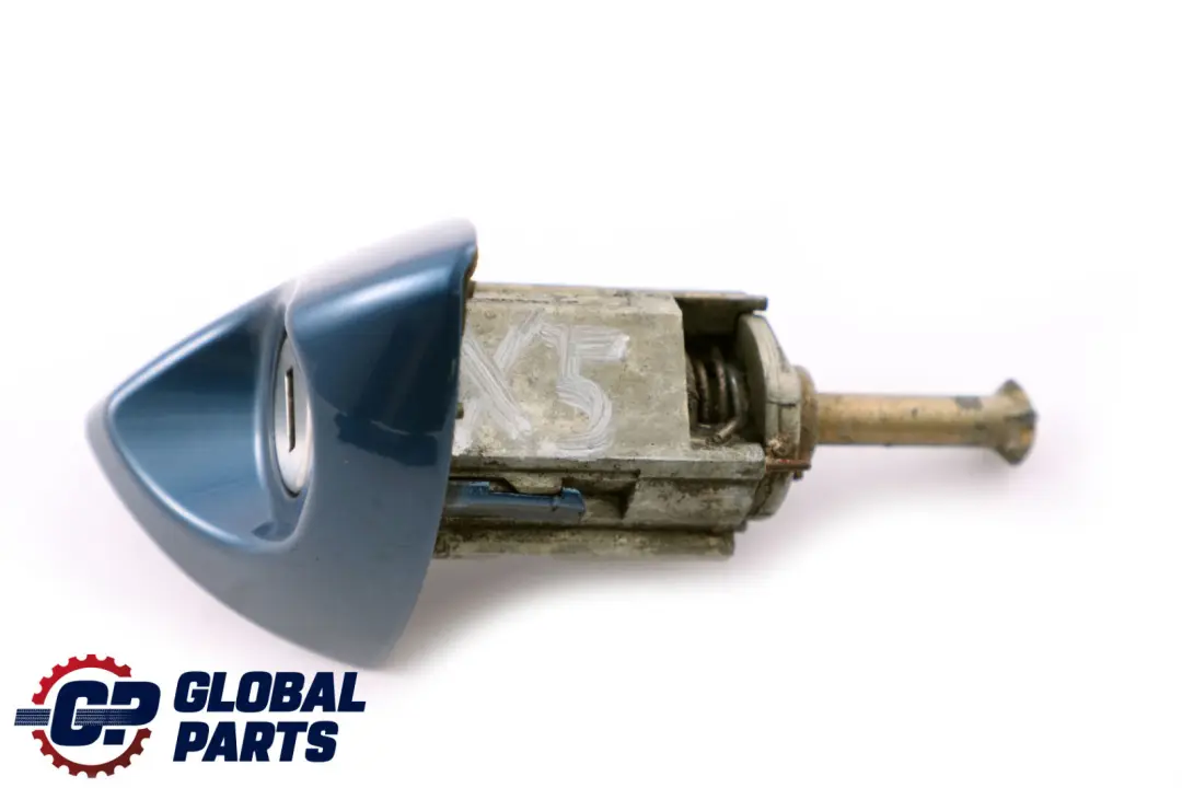 Front Right Door O/S Handle Grab Catch Topasblau Metallic to BMW X5 Series E53 with Part number 0007423 BMW X5 Series E53 Front Right Door O/S Handle Grab Catch Topasblau Metallic - SKU rhd-0007423-TPB - Part number 0007423