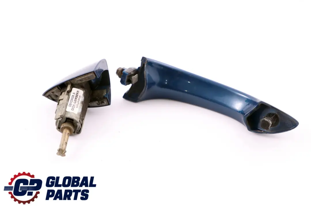 Front Right Door O/S Handle Grab Catch Topasblau Metallic to BMW X5 Series E53 with Part number 0007423 BMW X5 Series E53 Front Right Door O/S Handle Grab Catch Topasblau Metallic - SKU rhd-0007423-TPB - Part number 0007423