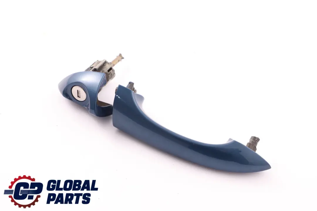 BMW X5 Series E53 Front Right Door O/S Handle Grab Catch Topasblau Metallic - SKU rhd-0007423-TPB - Part number 0007423