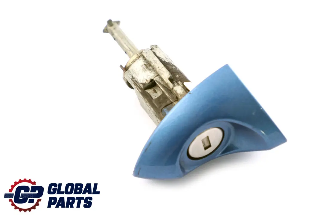 BMW X5 Series E53 Front Right Handle O/S Lock Catch Cylinder Estorilblau Blue - SKU rhd-0007433-EB - Part number 0007433