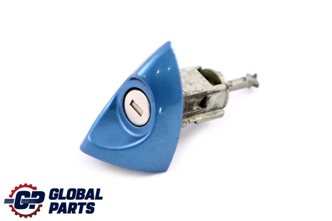 Front Right Handle O/S Lock Catch Cylinder Estorilblau Blue to BMW X5 Series E53 with Part number 0007433 BMW X5 Series E53 Front Right Handle O/S Lock Catch Cylinder Estorilblau Blue - SKU rhd-0007433-EB - Part number 0007433
