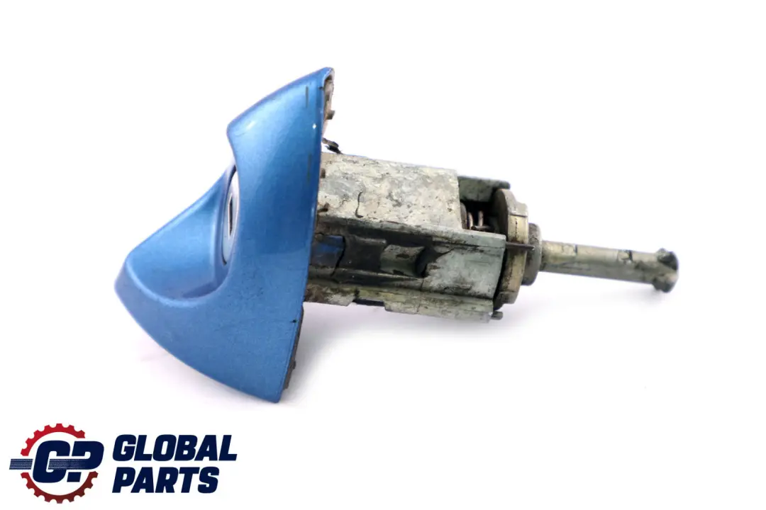BMW X5 Series E53 Front Right Handle O/S Lock Catch Cylinder Estorilblau Blue - SKU rhd-0007433-EB - Part number 0007433