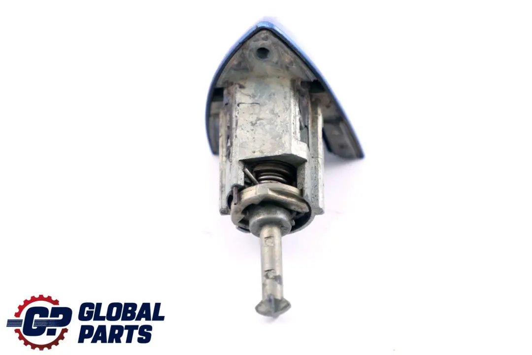 BMW X5 Series E53 Front Right Handle O/S Lock Catch Cylinder Estorilblau Blue - SKU rhd-0007433-EB - Part number 0007433