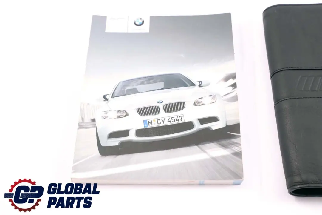 BMW 3 Series E92 E93 M3 Owner's Handbook Book Set Case Pouch - SKU rhd-0014215-1 - Part number 0014215