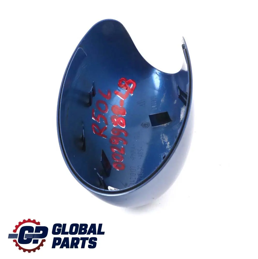 Cap Casing Left N/S Mirror Wing Lightning Blue to BMW Mini Cooper R50 R53 Cover with Part number 0029988 BMW Mini Cooper R50 R53 Cover Cap Casing Left N/S Mirror Wing Lightning Blue - SKU rhd-0029988-LB - Part number 0029988