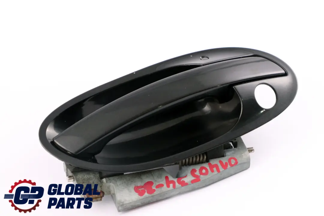 BMW 7 Series E65 Front Right Grab Handle Door Opener O/S Black Sapphire 475 - SKU rhd-0140534-BS - Part number 0140534