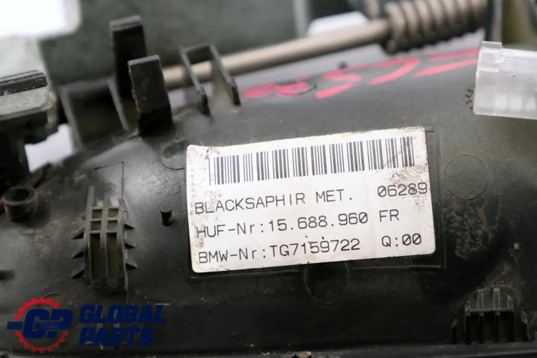 Front Right Grab Handle Door Opener O/S Black Sapphire 475 für BMW 7 Series E65 mit Teilenummer 0140534 BMW 7 Series E65 Front Right Grab Handle Door Opener O/S Black Sapphire 475 - SKU rhd-0140534-BS - Teilenummer 0140534