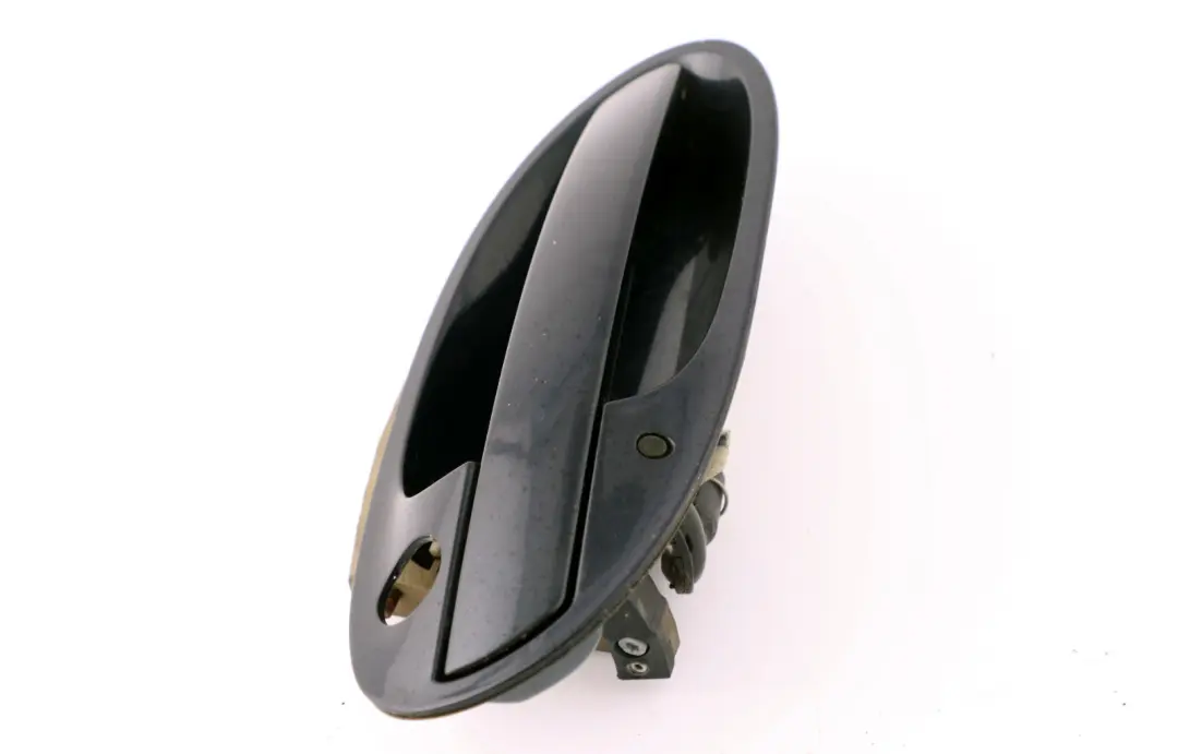 BMW 7 Series E65 Front Right Grab Handle Door Opener O/S Orientblau Blue 317 - SKU rhd-0140534-OB - Part number 0140534