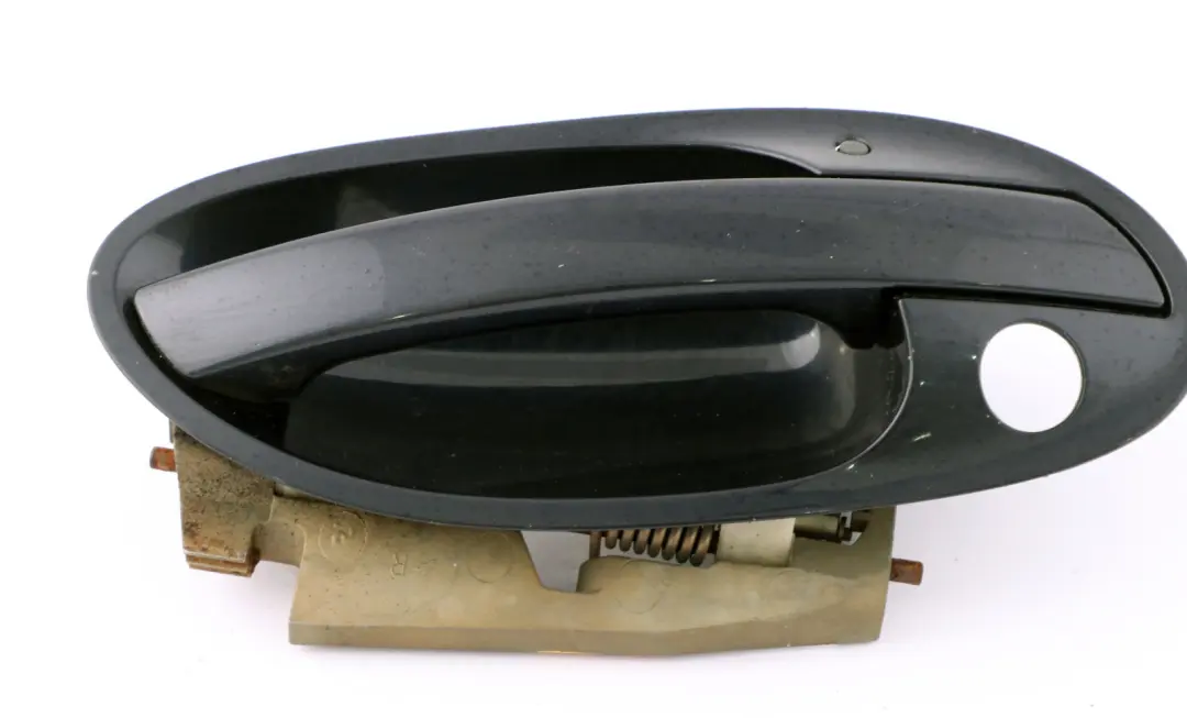 BMW 7 Series E65 Front Right Grab Handle Door Opener O/S Orientblau Blue 317 - SKU rhd-0140534-OB - Part number 0140534