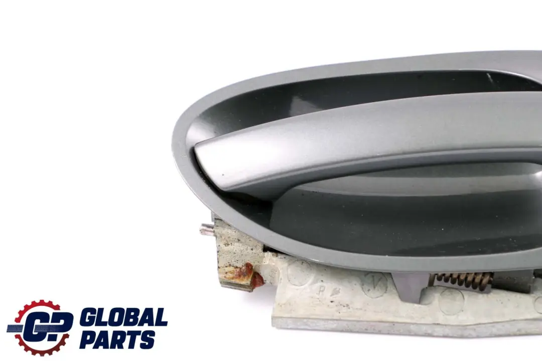 BMW 7 Series E65 Front Right Grab Handle Door Opener O/S Titangrau Titan Grey - SKU rhd-0140534-TGR - Part number 0140534