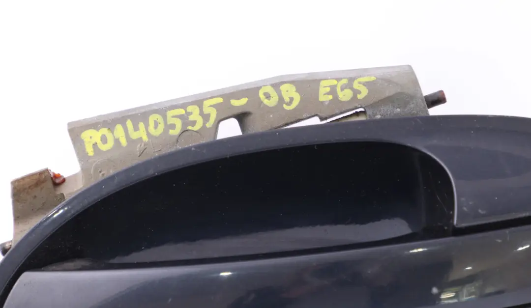 BMW 7 Series E65 E66 Träger Türaussengriff hinten rechts Orientblau Blau 317 - SKU 0140535-OB - Teilenummer 0140535