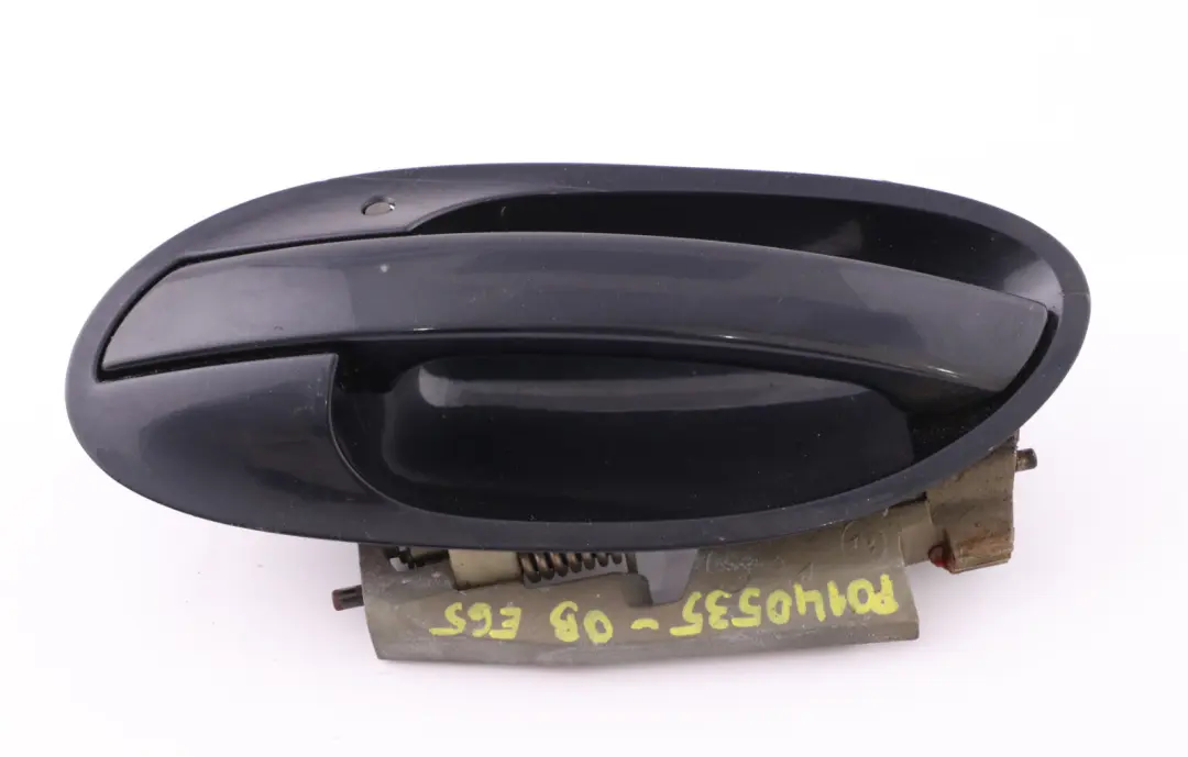 Left Grab Handle Door Opener N/S Orientblau Blue 317 to BMW 7 Series E65 E66 Rear with Part number 0140535 BMW 7 Series E65 E66 Rear Left Grab Handle Door Opener N/S Orientblau Blue 317 - SKU 0140535-OB - Part number 0140535