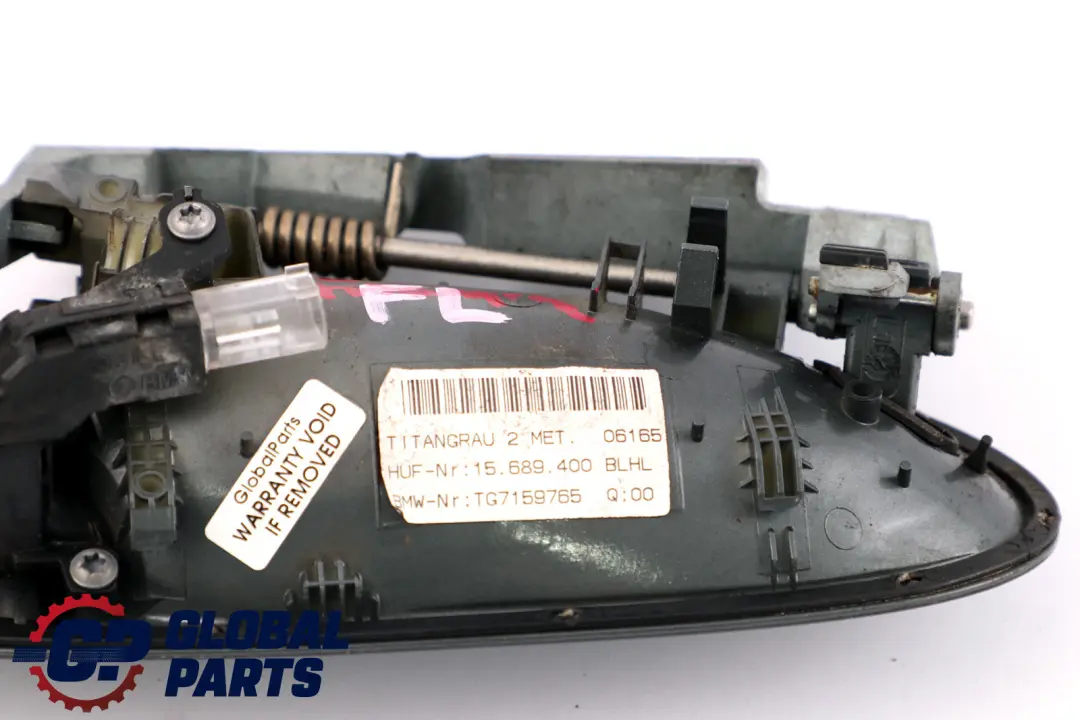 BMW 7 Series E65 E66 Front Left Grab Handle Door Opener N/S Titangrau Grey A36 - SKU rhd-0140535-TGR - Part number 0140535