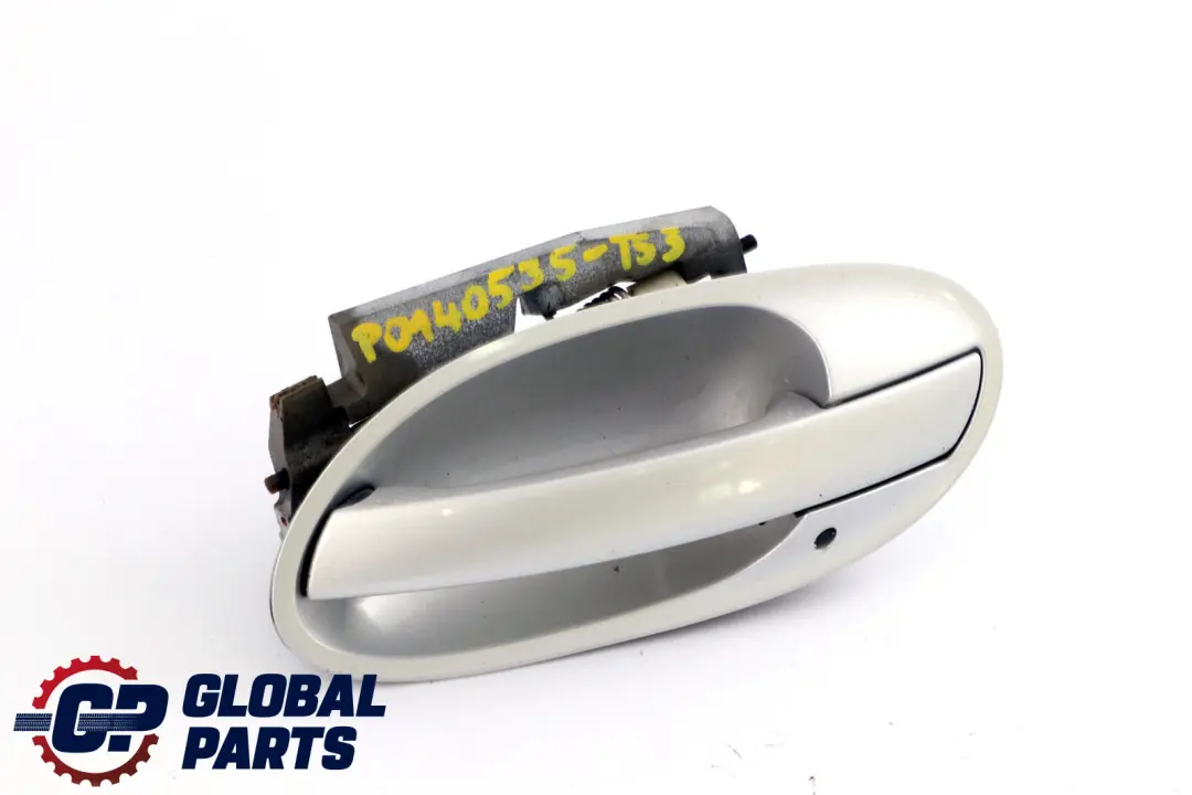 Outer Door Opener Front Left N/S Titansilber Silver 354 to BMW 7 Series 3 E65 E66 with Part number 0140535 BMW 7 Series 3 E65 E66 Outer Door Opener Front Left N/S Titansilber Silver 354 - SKU rhd-0140535-TS3 - Part number 0140535