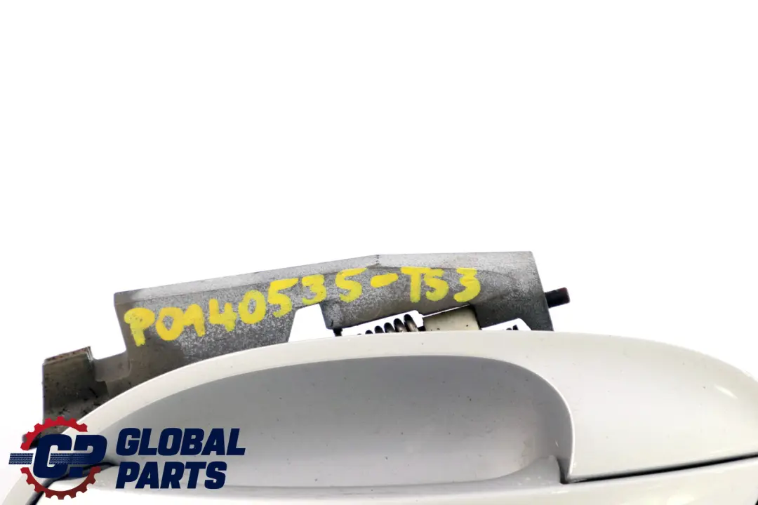 BMW 7 Series 3 E65 E66 Outer Door Opener Front Left N/S Titansilber Silver 354 - SKU rhd-0140535-TS3 - Part number 0140535