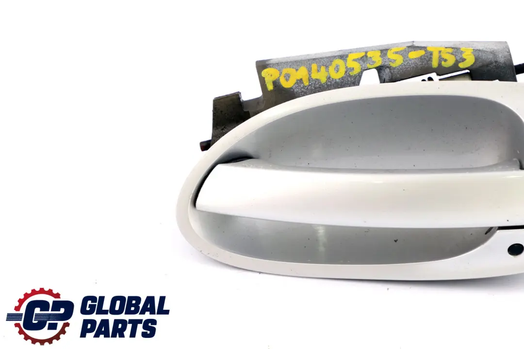 BMW 7 Series 3 E65 E66 Outer Door Opener Front Left N/S Titansilber Silver 354 - SKU rhd-0140535-TS3 - Part number 0140535