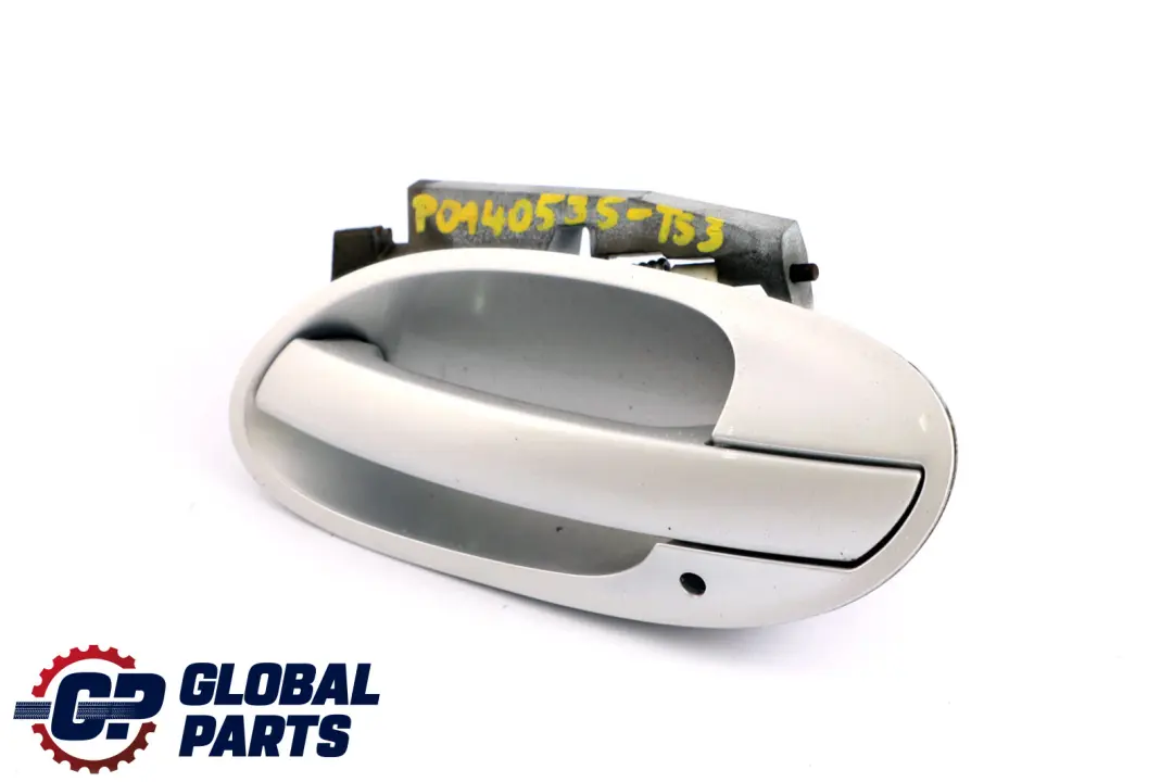 BMW 7 Series 3 E65 E66 Outer Door Opener Front Left N/S Titansilber Silver 354 - SKU rhd-0140535-TS3 - Part number 0140535