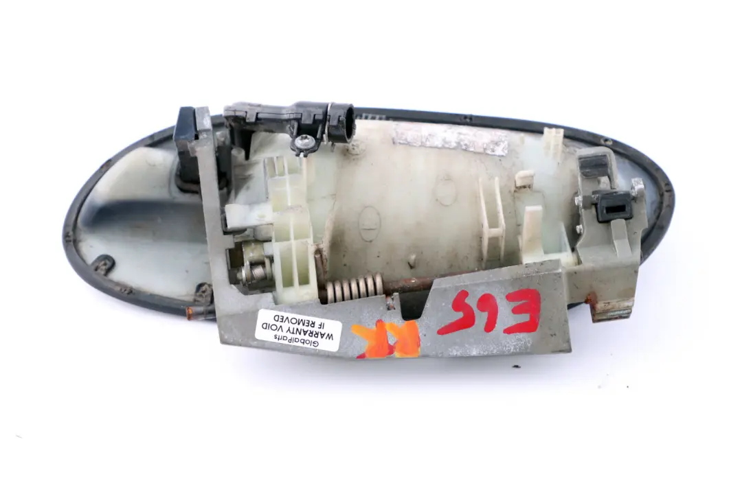 BMW 7 Series E65 Rear Right Grab Handle Door Opener O/S Orientblau Blue 317 - SKU P0140536-OB - Part number 0140536