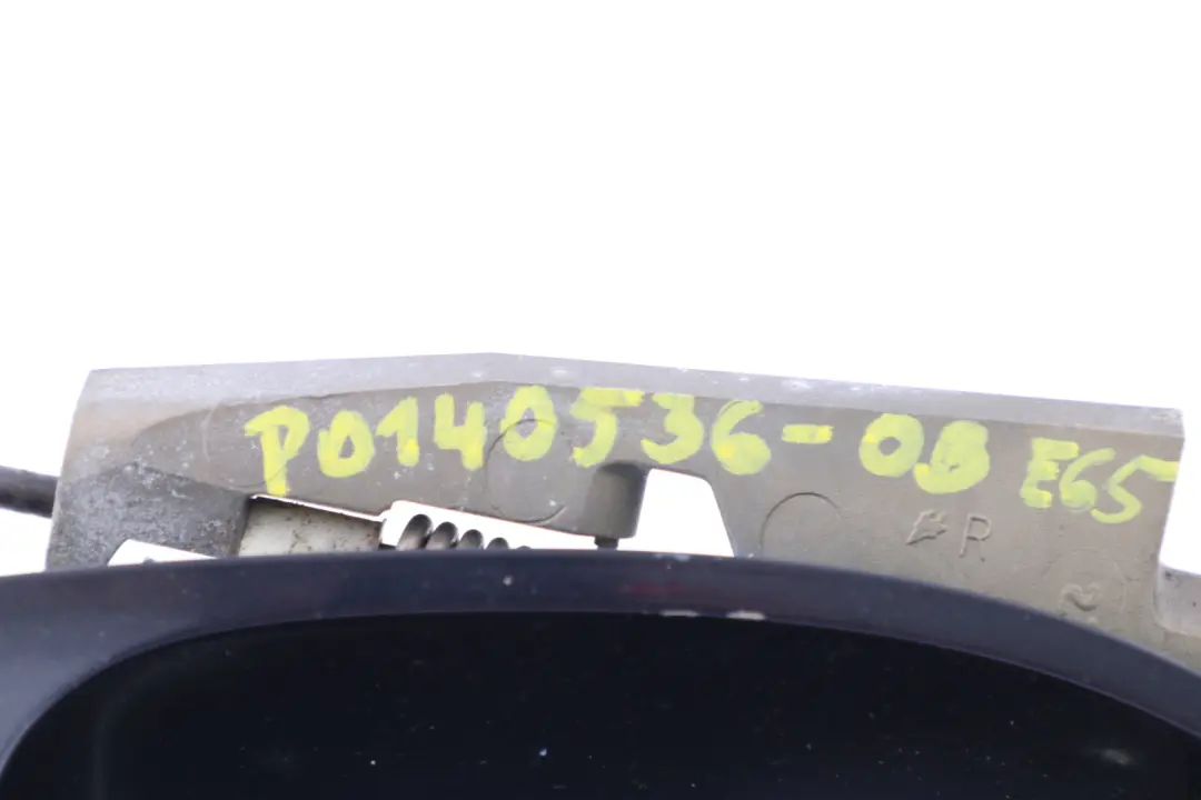 Right Grab Handle Door Opener O/S Orientblau Blue 317 to BMW 7 Series E65 Rear with Part number 0140536 BMW 7 Series E65 Rear Right Grab Handle Door Opener O/S Orientblau Blue 317 - SKU P0140536-OB - Part number 0140536