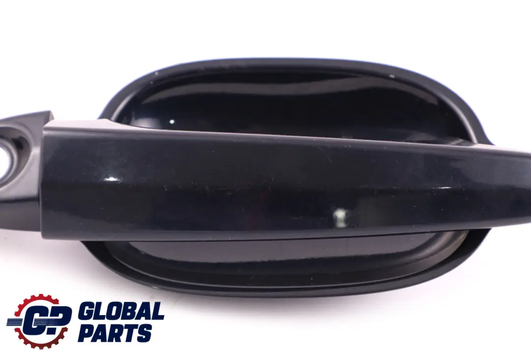 BMW 5 Series E60 E61 Recess Front Right Grab Handle O/S Monacoblau Blue A35 - SKU rhd-0154341-MB - Part number 0154341