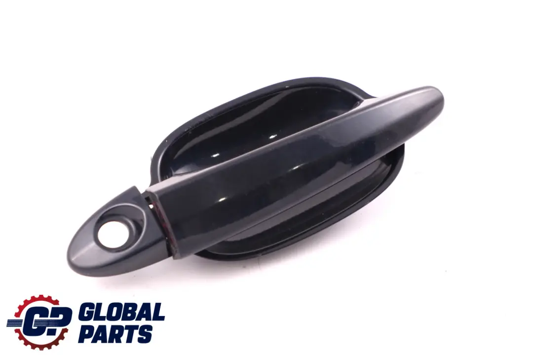 BMW 5 Series E60 E61 Recess Front Right Grab Handle O/S Monacoblau Blue A35 - SKU rhd-0154341-MB - Part number 0154341