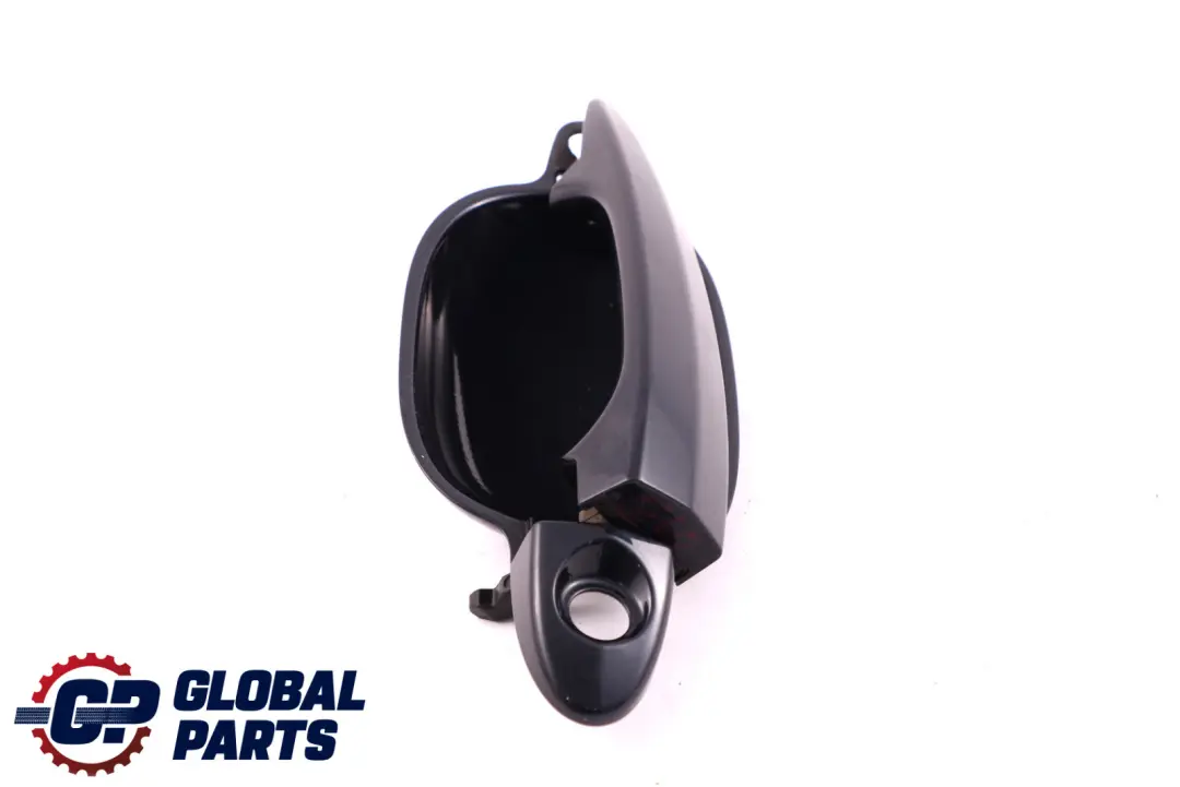 BMW 5 Series E60 E61 Recess Front Right Grab Handle O/S Monacoblau Blue A35 - SKU rhd-0154341-MB - Part number 0154341