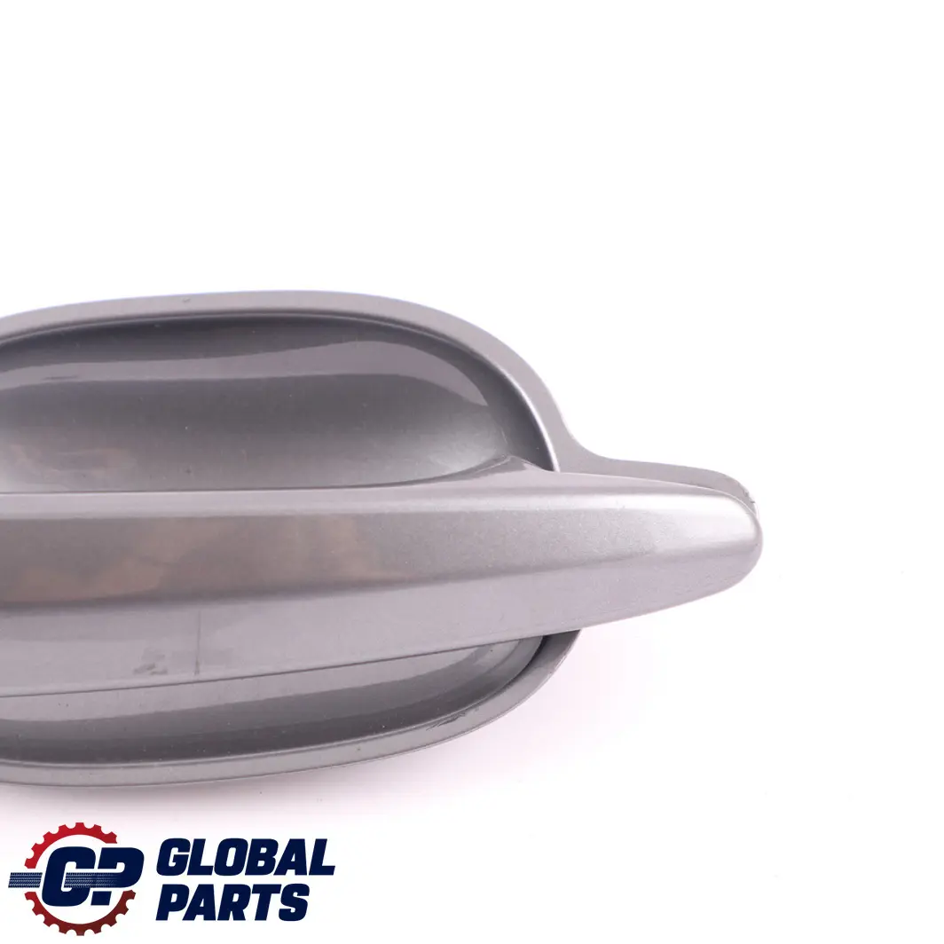 BMW 5 Series E60 E61 Recess Front Right Grab Handle O/S Spacegrau Space Grey - SKU rhd-0154341-SCG - Part number 0154341