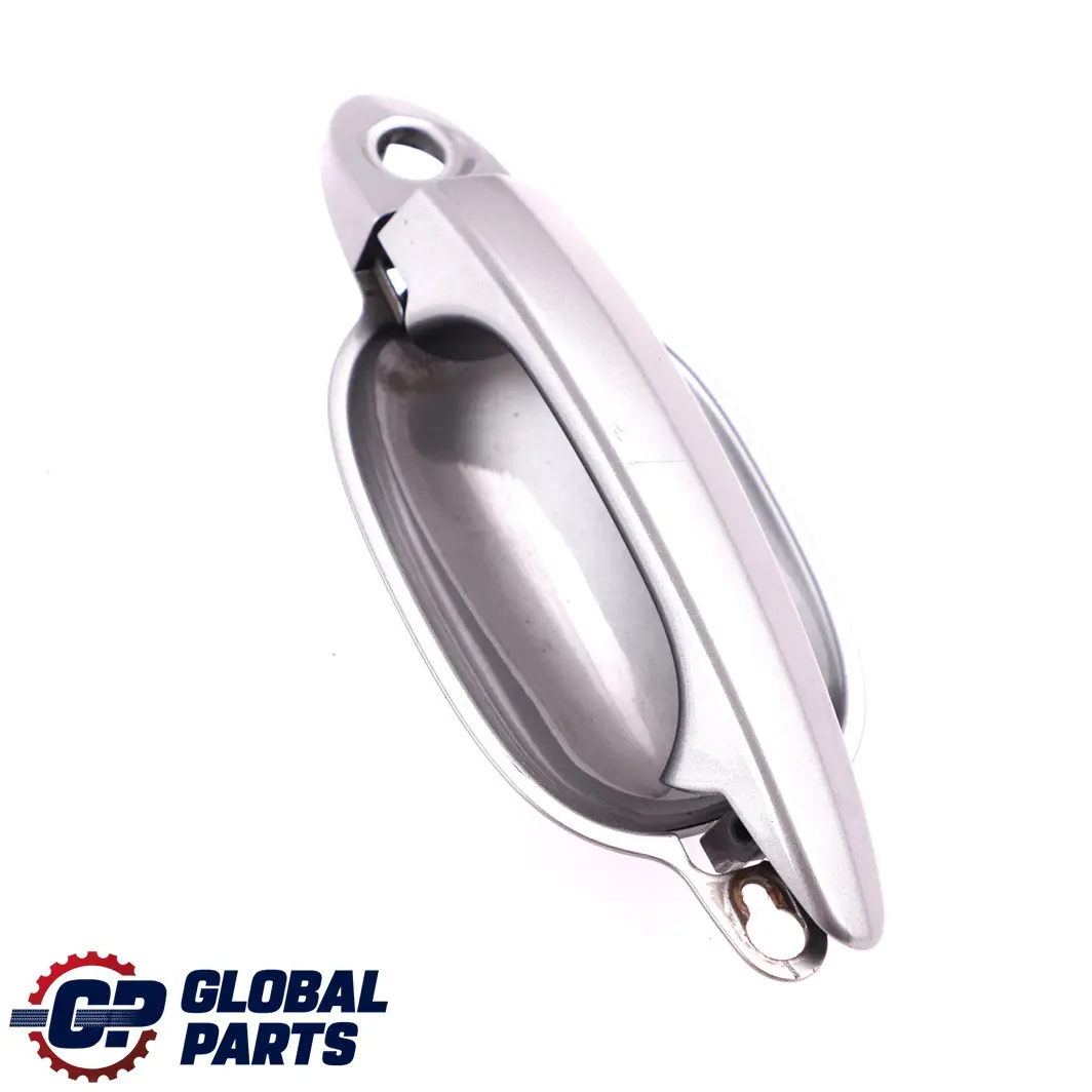 BMW 5 Series E60 E61 Recess Front Right Grab Handle O/S Spacegrau Space Grey - SKU rhd-0154341-SCG - Part number 0154341