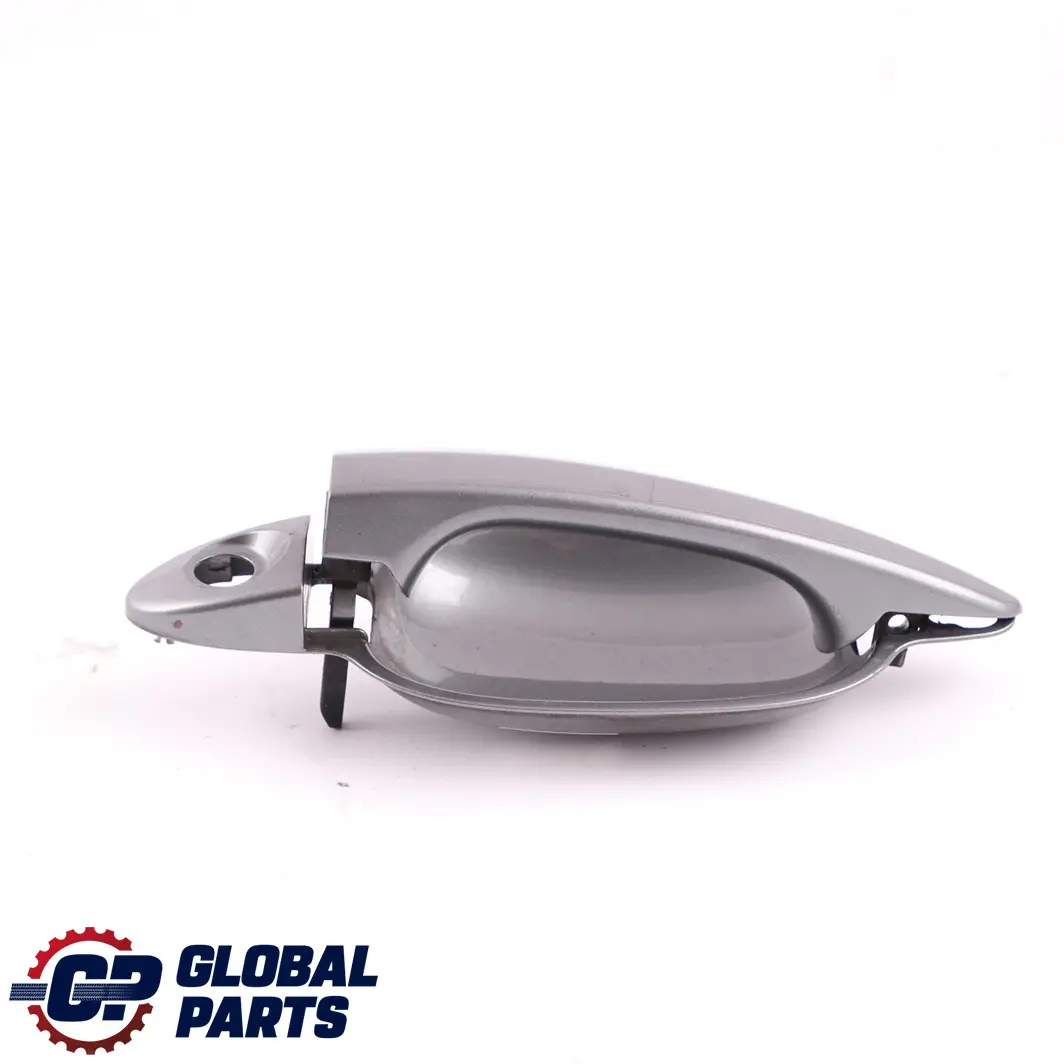 BMW 5 Series E60 E61 Recess Front Right Grab Handle O/S Spacegrau Space Grey - SKU rhd-0154341-SCG - Part number 0154341