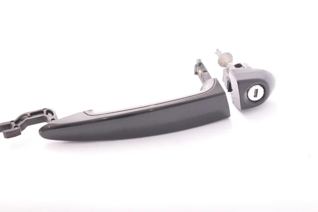 BMW 1 Series E81 E82 E87 Grab Handle Right Door Front O/S Lock Black Sapphire - SKU rhd-0392528-BS - Part number 0392528