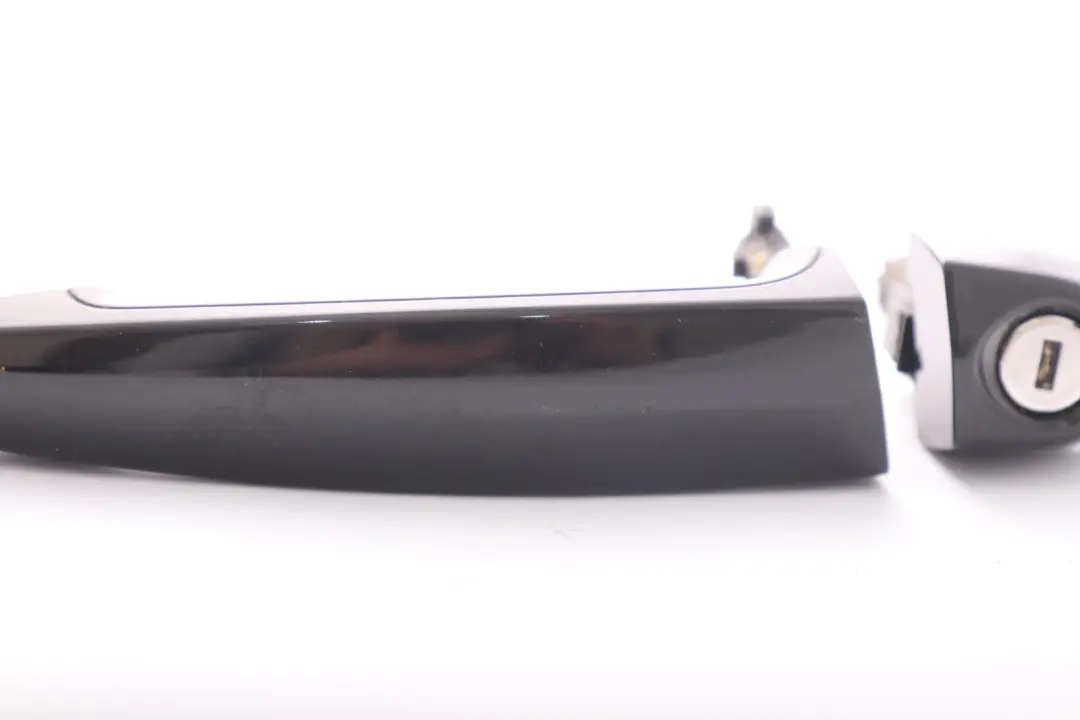 BMW 1 Series E81 E82 E87 Grab Handle Right Door Front O/S Lock Black Sapphire - SKU rhd-0392528-BS - Part number 0392528