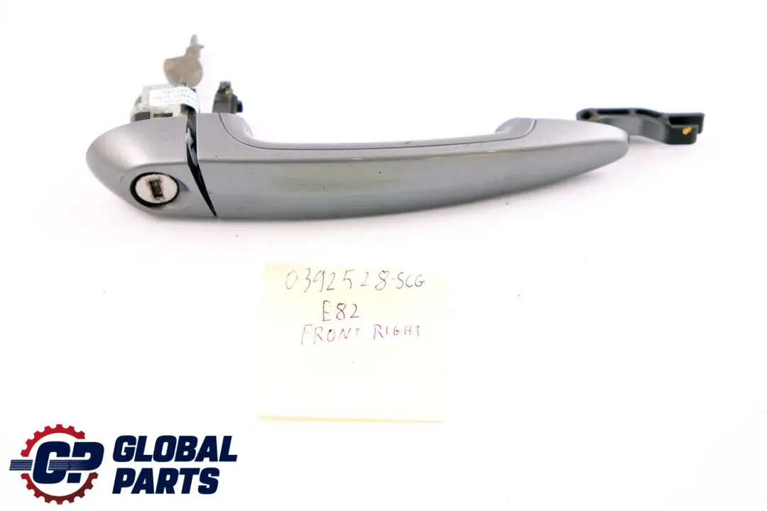 BMW 1 Series 1 E81 E82 E87 Grab Handle Right Door Front O/S Spacegrau Metallic - SKU rhd-0392528-SCG - Part number 0392528