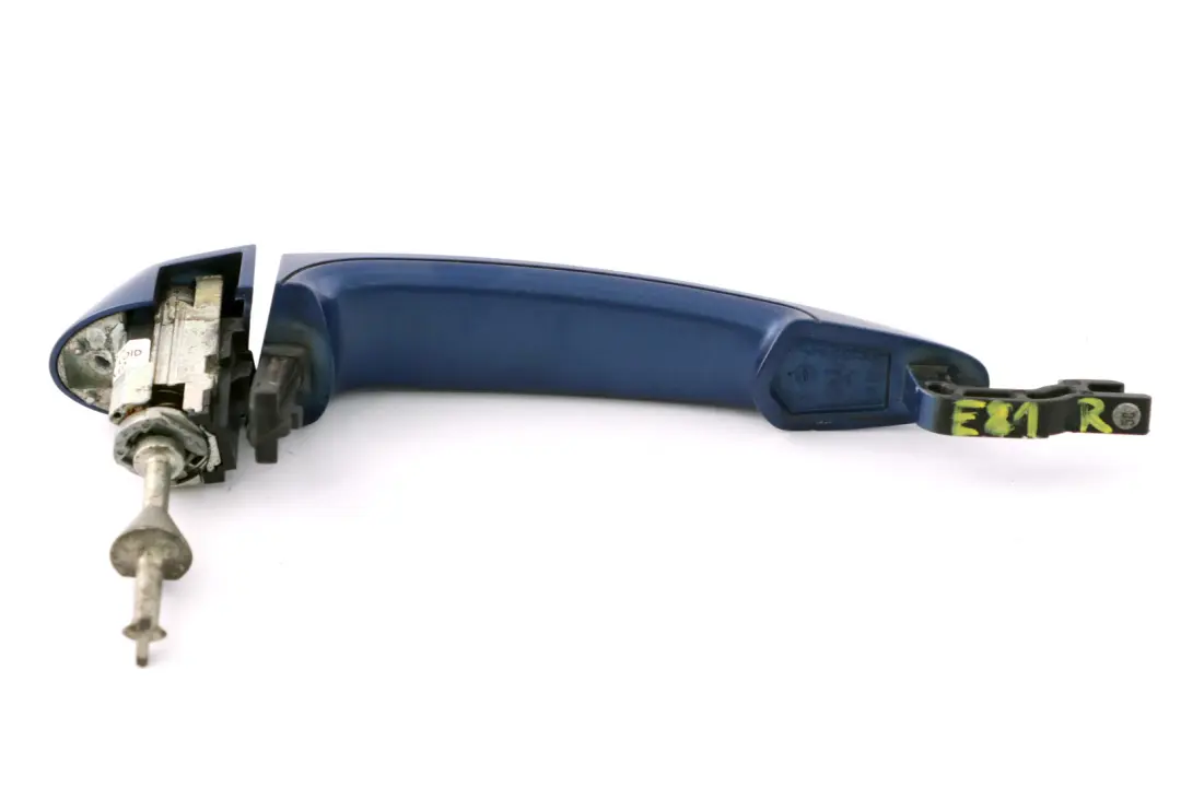 BMW 1 Series E81 E87 Grab Handle Front Right O/S Montegoblau Montego Blue A51 - SKU rhd-0392542-MTB - Part number 0392542