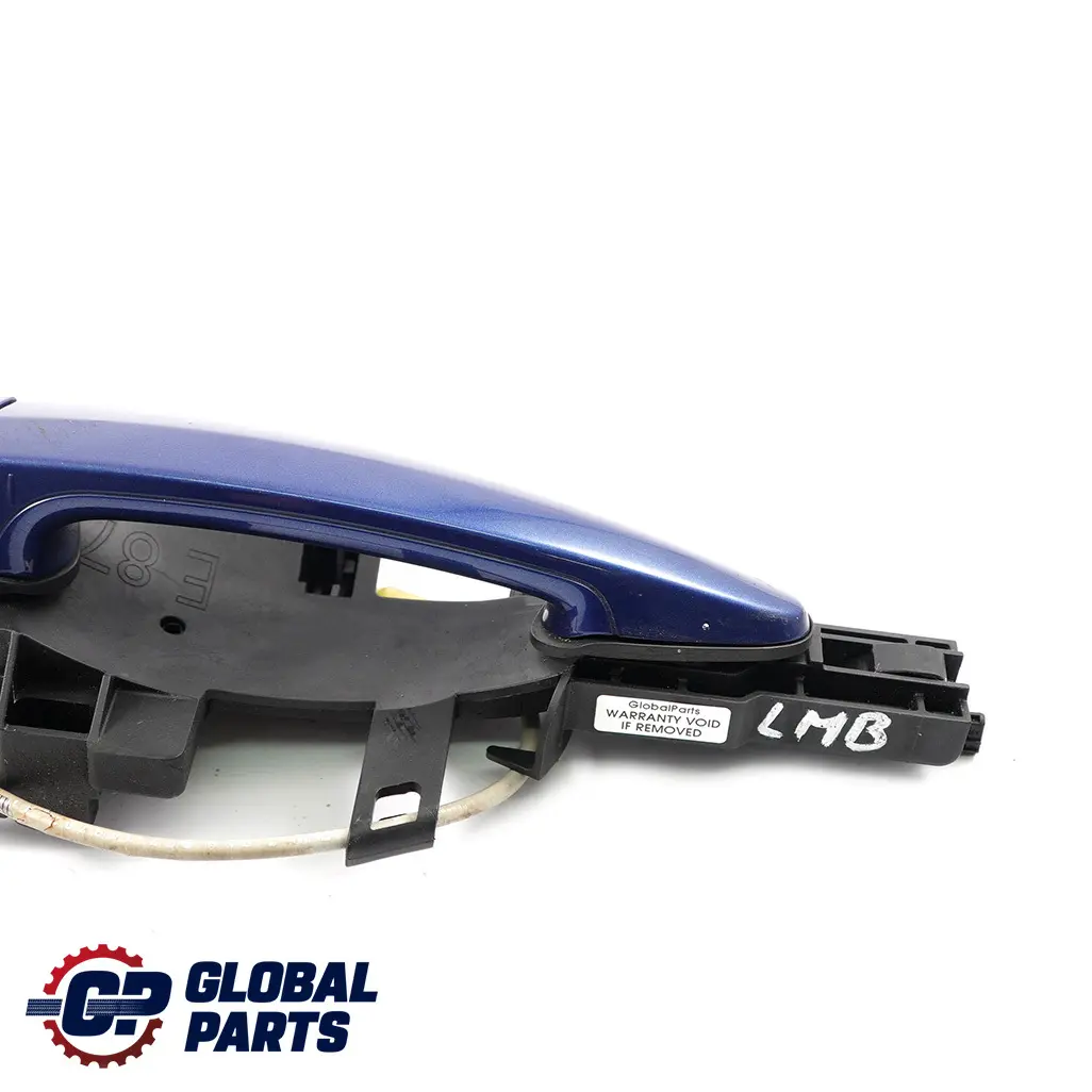 BMW 1 E81 E87 Complete Front Left Grab Handle Comfort N/S Le Mans Blau Blue 381 - SKU rhd-0392543-LMB - Part number 0392543
