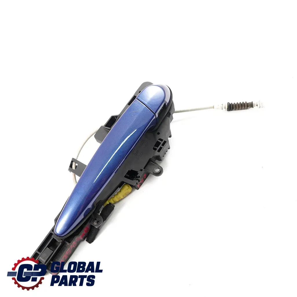 BMW 1 E81 E87 Complete Front Left Grab Handle Comfort N/S Le Mans Blau Blue 381 - SKU rhd-0392543-LMB - Part number 0392543