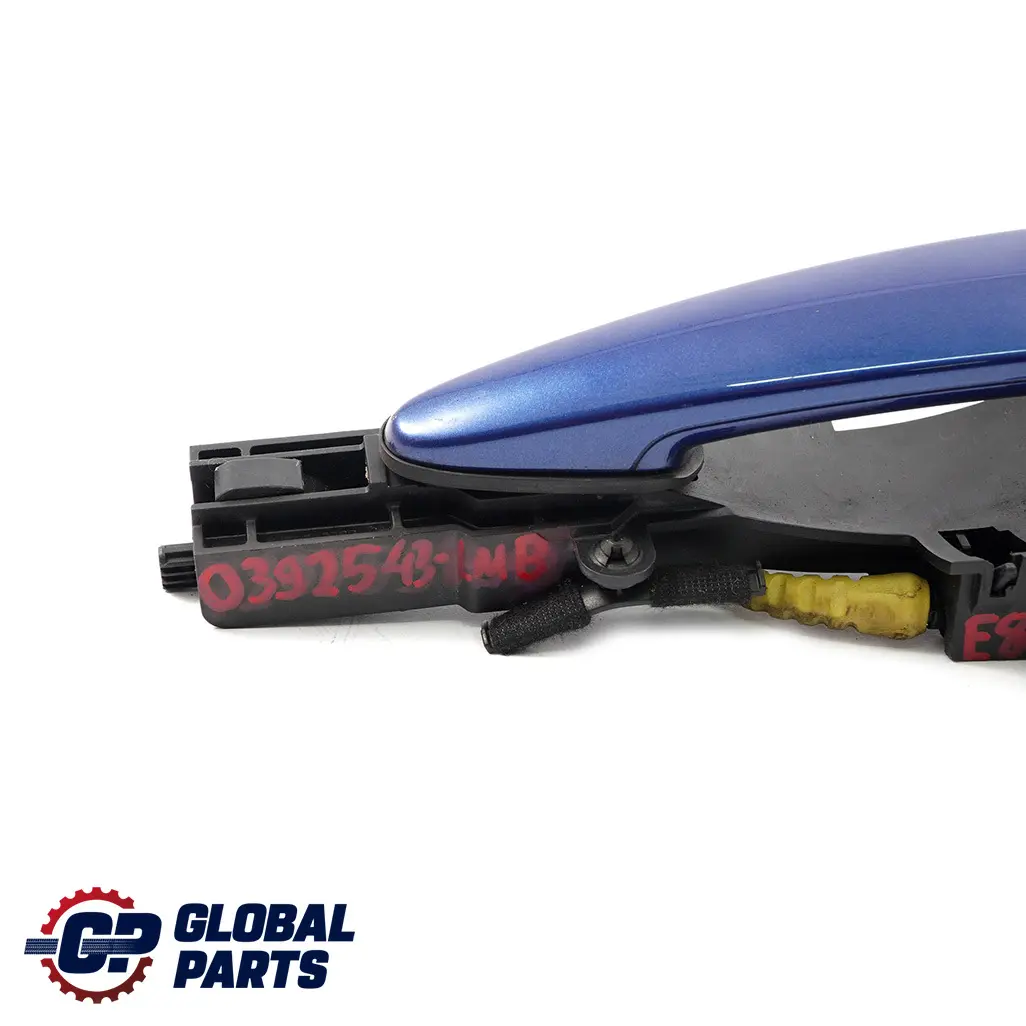 BMW 1 E81 E87 Complete Front Left Grab Handle Comfort N/S Le Mans Blau Blue 381 - SKU rhd-0392543-LMB - Part number 0392543