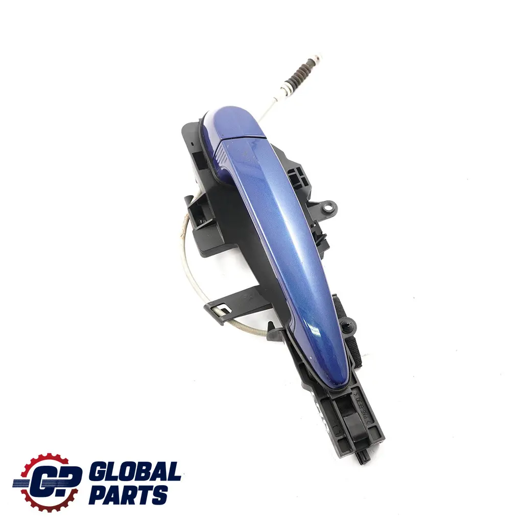 BMW 1 E81 E87 Complete Front Left Grab Handle Comfort N/S Le Mans Blau Blue 381 - SKU rhd-0392543-LMB - Part number 0392543