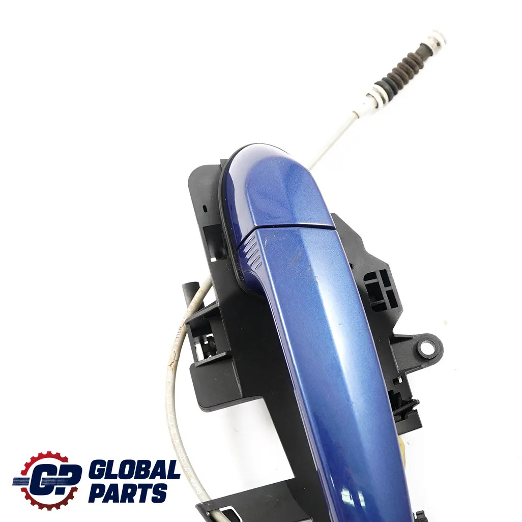 BMW 1 E81 E87 Complete Front Left Grab Handle Comfort N/S Le Mans Blau Blue 381 - SKU rhd-0392543-LMB - Part number 0392543