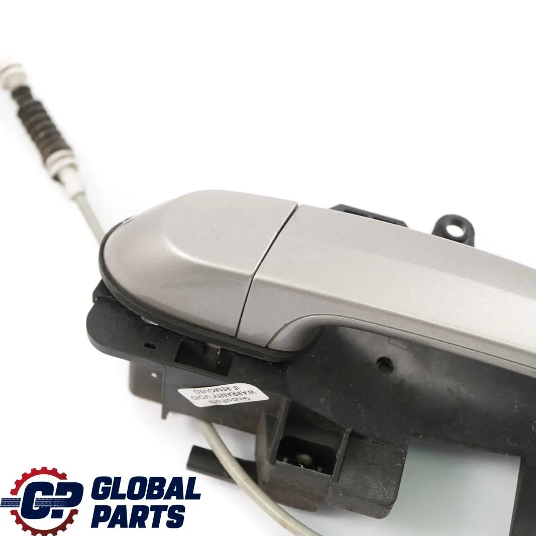 BMW 1 E82 E88 Grab Handle Left Front N/S Kaschmirsilber Cashmere Silver A72 - SKU rhd-0392545-KAS - Part number 0392545