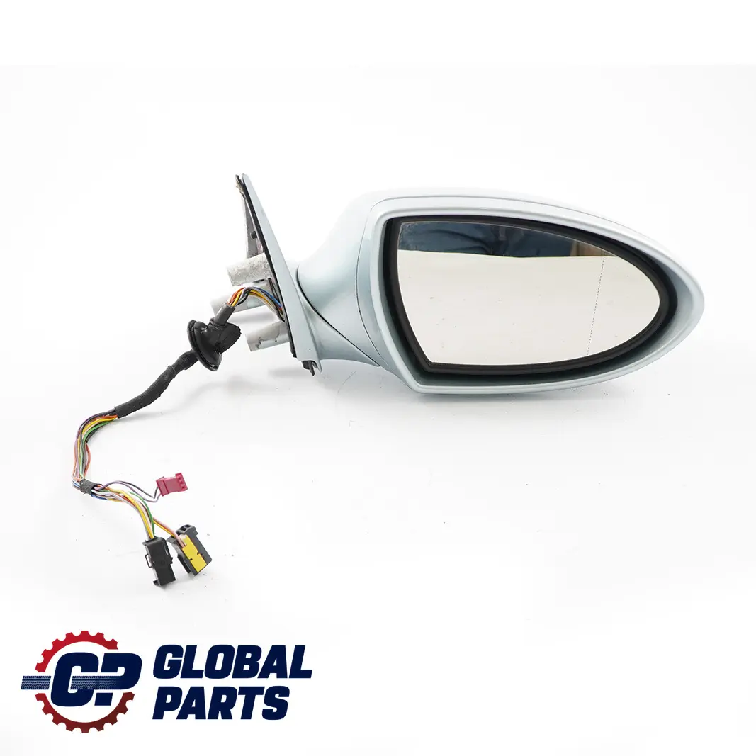 BMW 5 Series E60 M5 Power Fold Auto Dip Right Wing Mirror O/S Silverstone 2 - SKU rhd-0396874-SIL - Part number 0396874