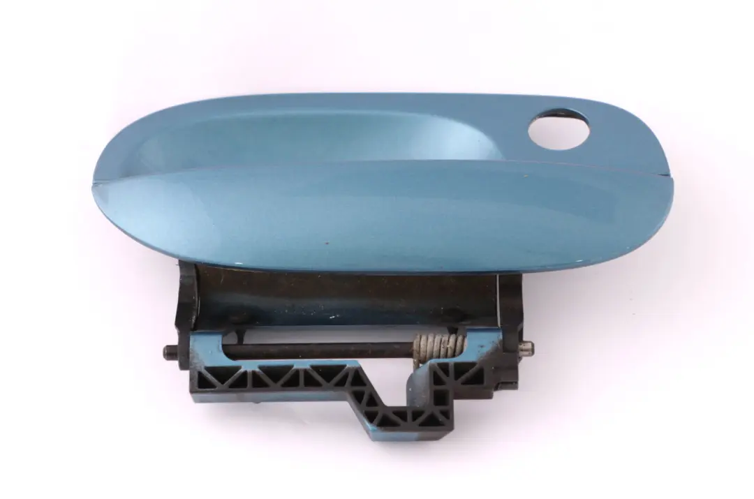 BMW Z4 Series E85 Outer Door Opener Right Grab Handle O/S Maledivenblau Blue - SKU rhd-0435502-MAB - Part number 0435502