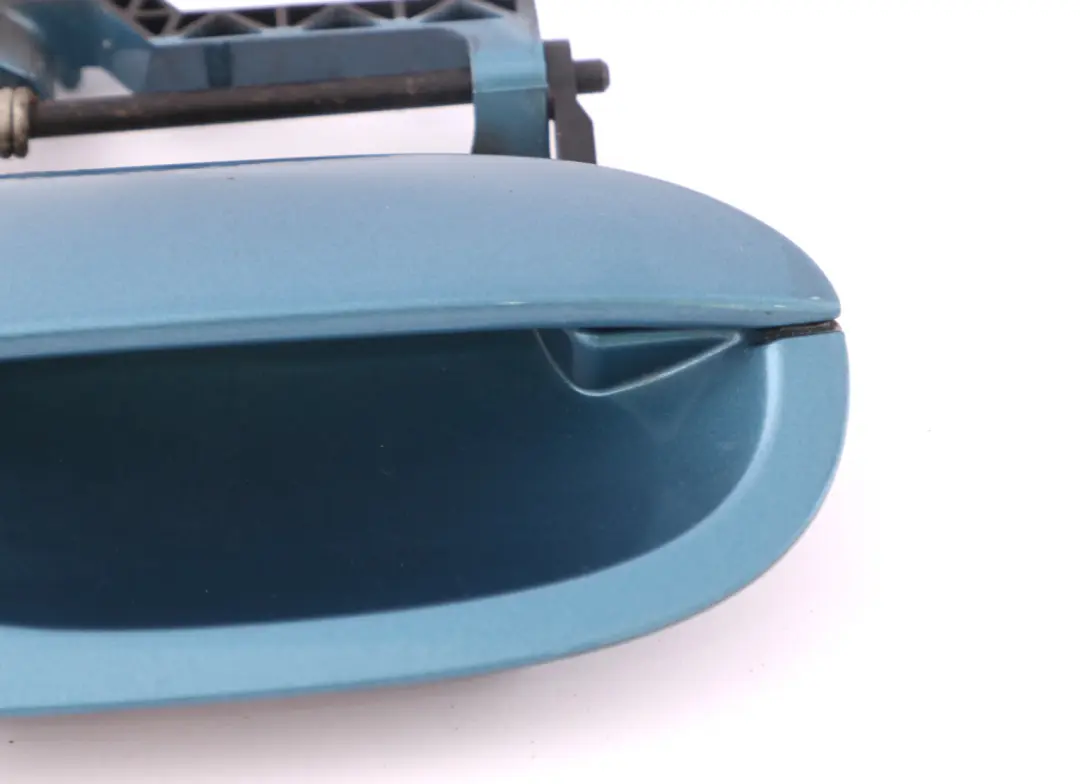 BMW Z4 Series E85 Outer Door Opener Right Grab Handle O/S Maledivenblau Blue - SKU rhd-0435502-MAB - Part number 0435502